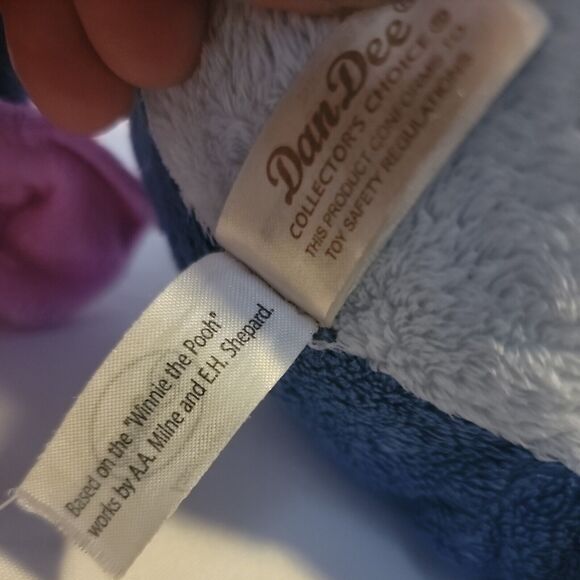 Dan Dee Disney Eeyore 14" Easter Plush With Tee Shirt - Picture 9 of 12